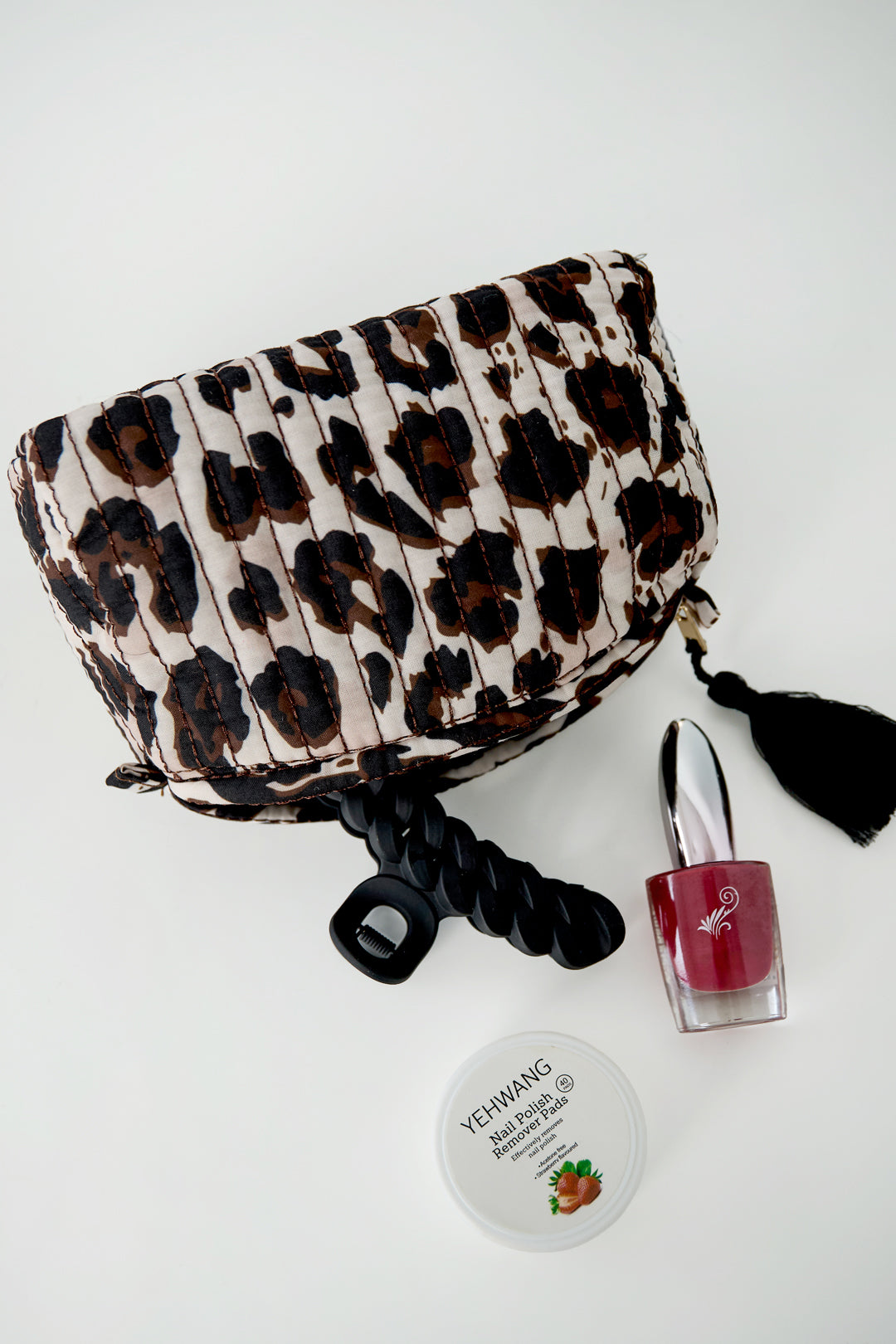 Make-up-Taschen Leopardenmuster Täglich Polyester Tägliches Zubehör