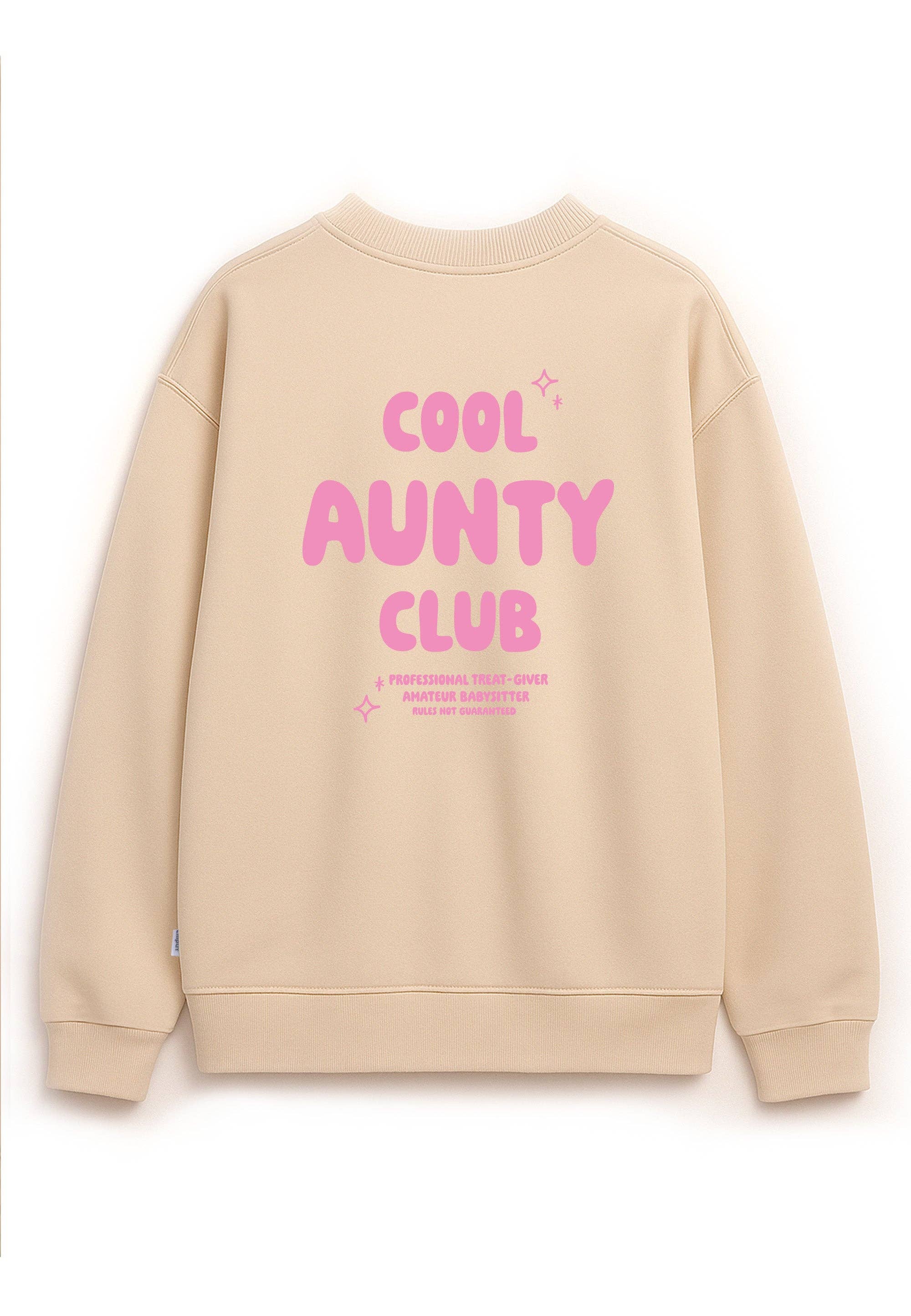 Sweatshirt beige Cool Aunty Club