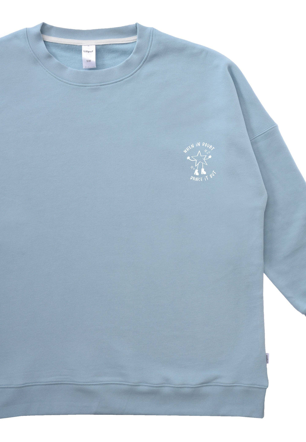 Sweatshirt No Sleep Club hellblau