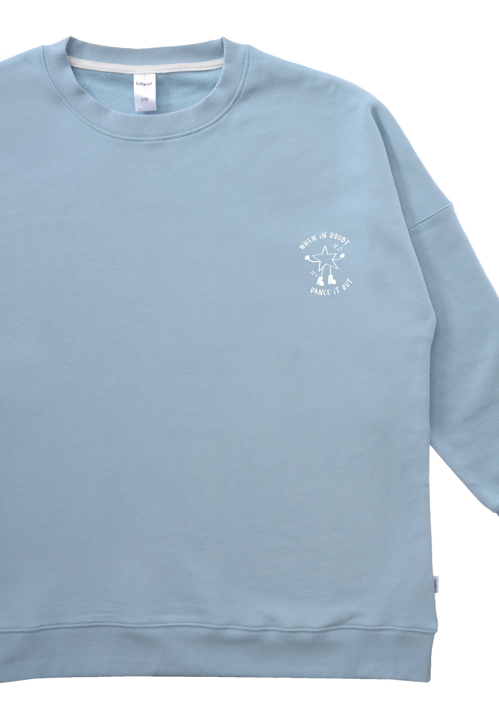 Sweatshirt No Sleep Club hellblau