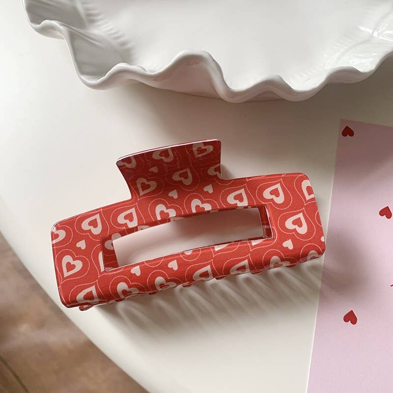 VALENTINSTAG GESCHENK HERZ HAARKLAMMERN