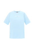 Baumwolle Gestrickte Damen T-Shirt Casual Letters